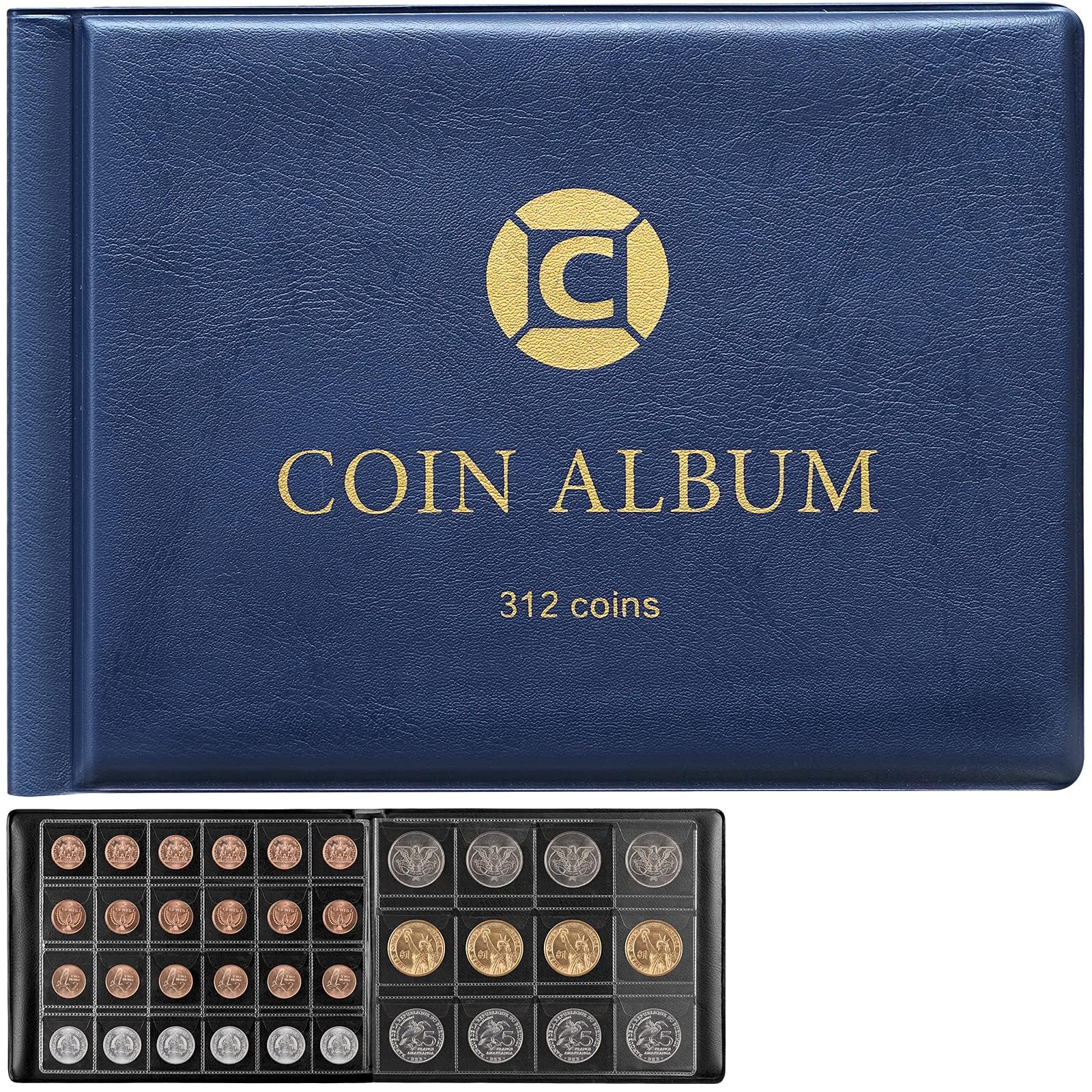 Amazon.com: Coin Collection Book Holder Albums for Collectors, 312
