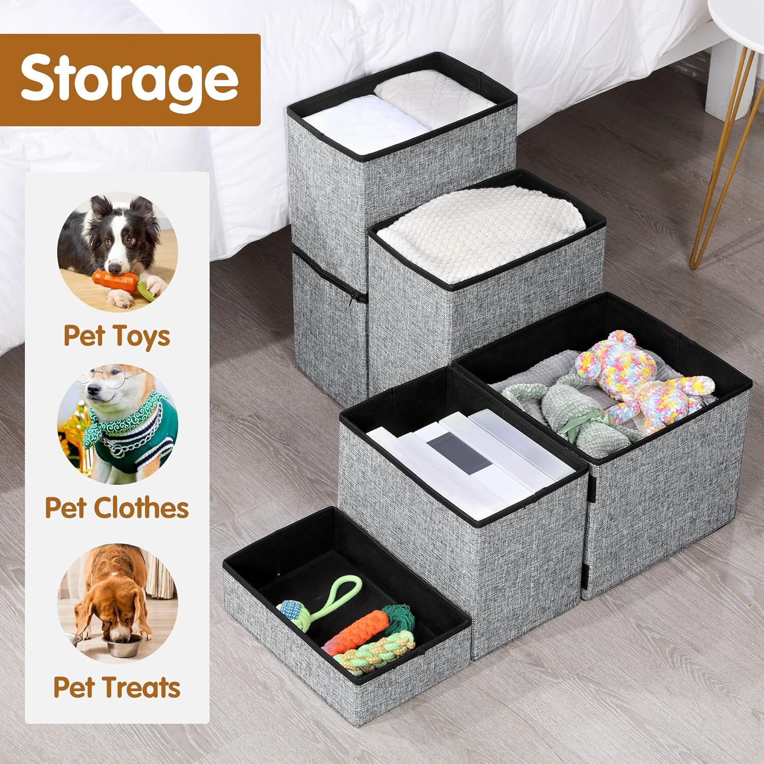 review HOMBYS L Shape Dog Window Perch, Dog Stair for High Bed, Foldable Dog Pet Step with Storage Design, Pet Perch for Elderly Dogs and Short Legged Dogs Look Out Window, for Bed, Couch & Car