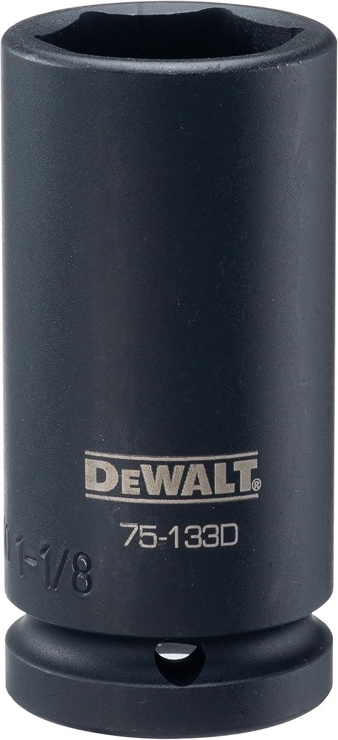 DEWALT DWMT75133OSP 3/4" Drive Deep Impact Socket 1-1/8" SAE