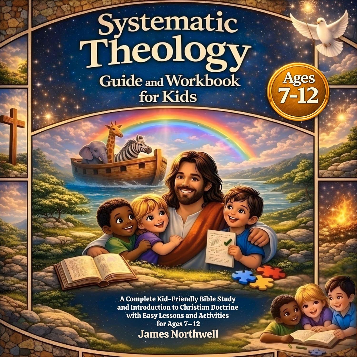 Systematic Theology Guide and Workbook for Kids: A Complete Kid-Friendly Bible Study and Introduction to Christian Doctrine with Easy Lessons and Activities for Ages 7–12