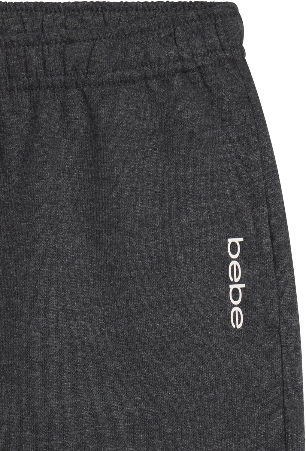 bebe Girls Sweatpants with Pockets, French Terry Joggers Loungewear, Sweat Pants for Girls - Image 3