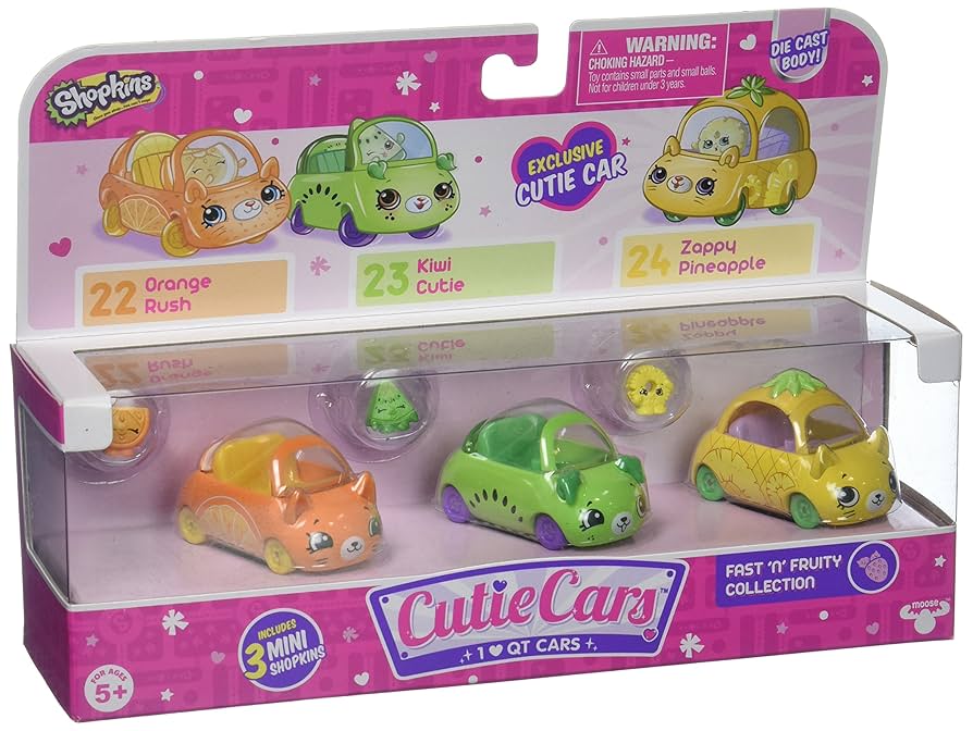 Amazon.co.jp: Cutie Car Spk Season 1 Fast N Fruity 3 Pack