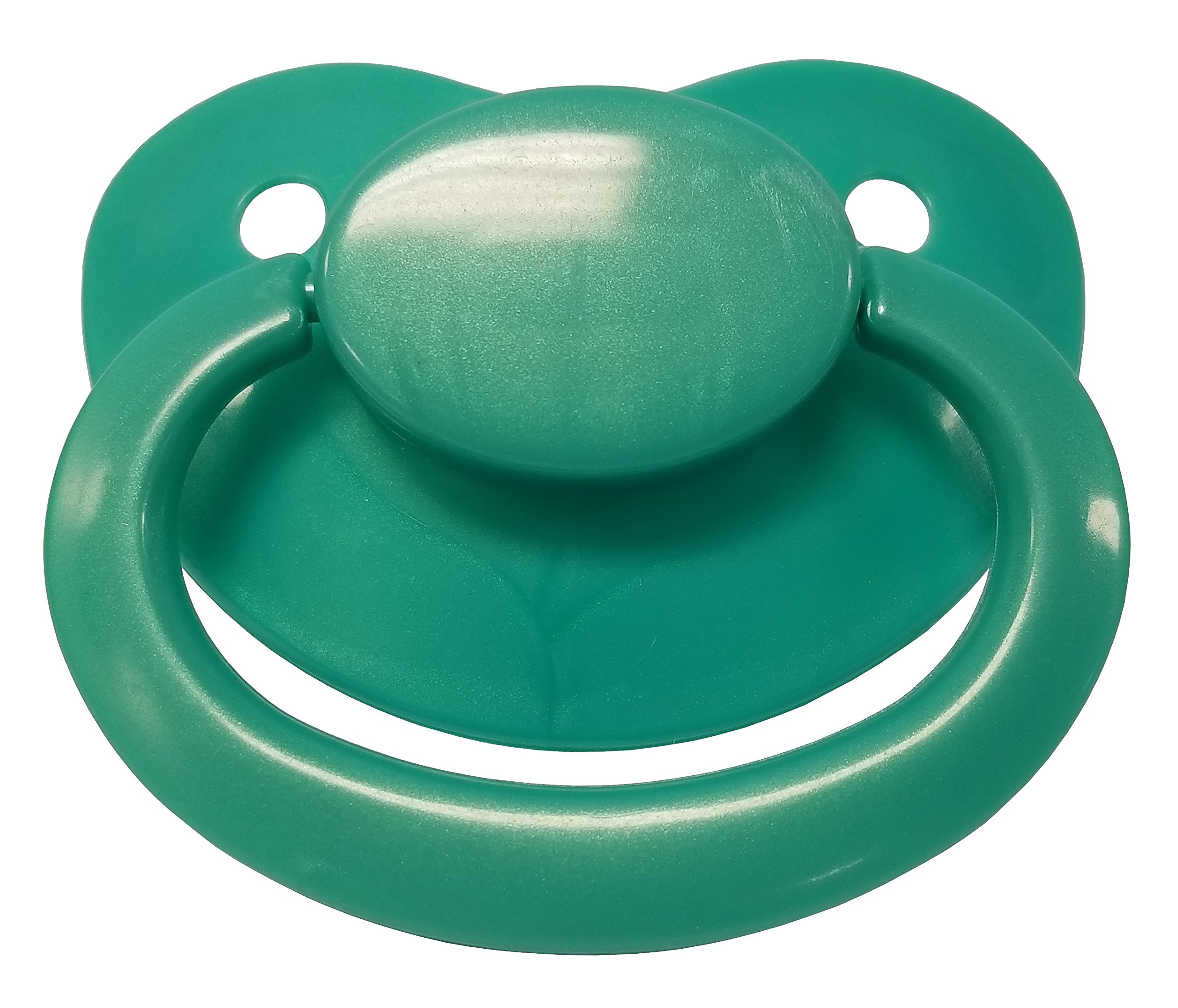 Amazon.com : Envy Body Shop Adult Sized Pacifier Dummy for Adults ABDL  BigShield (Teal) : Baby