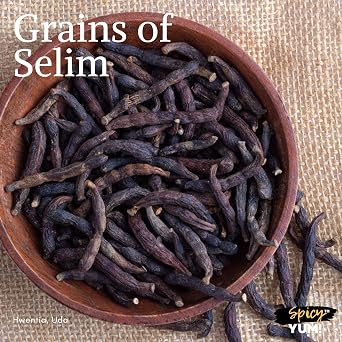 Grains Of Selim - Hwentia, Uda, kimba, Kani, Kili Pepper (Xylopia Aethiopica) (Whole Pods - 4 oz.)