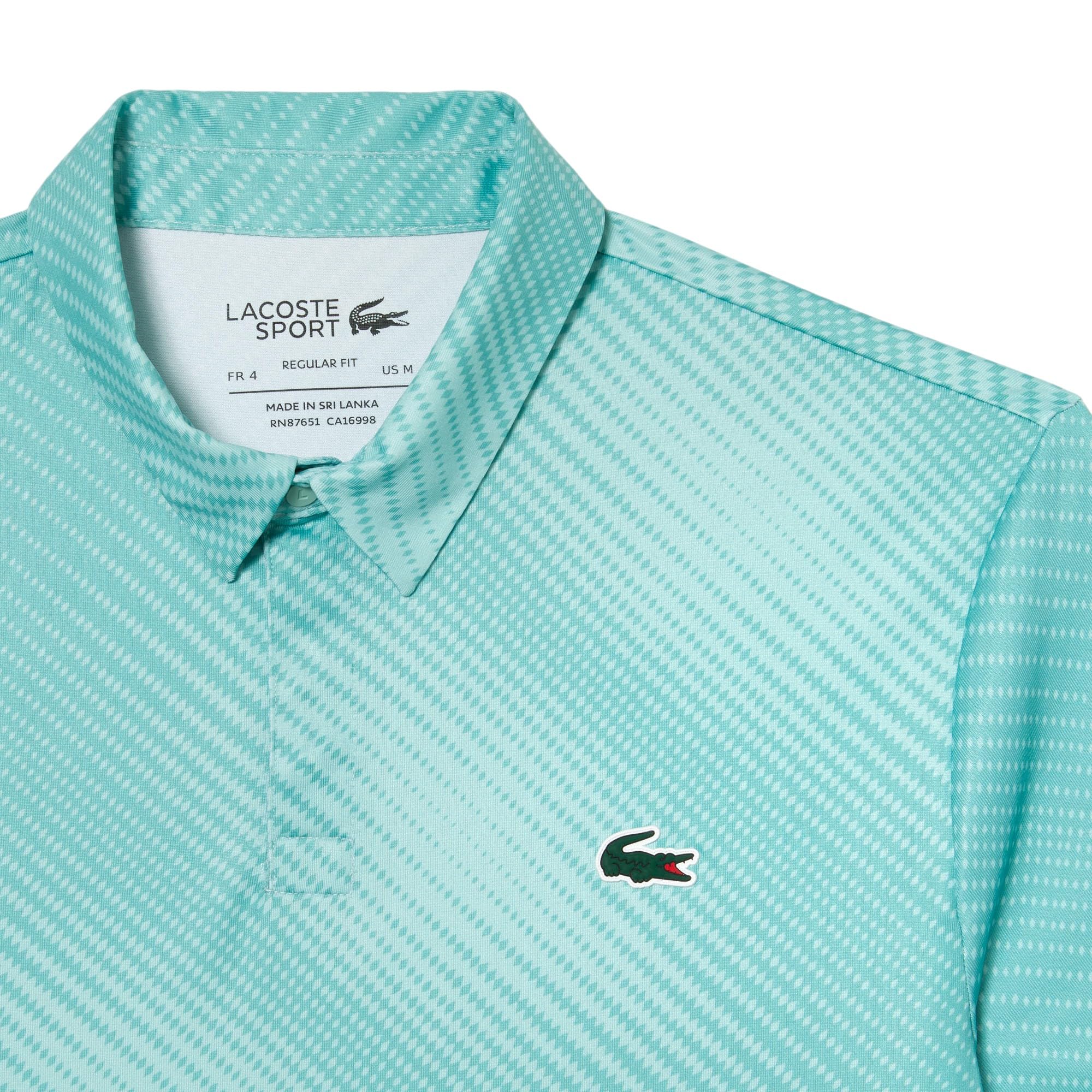 Lacoste Anti-UV Printed Golf Polo Shirt Polo da Golf con Stampa Anti-UV Uomo (Pacco da 1)