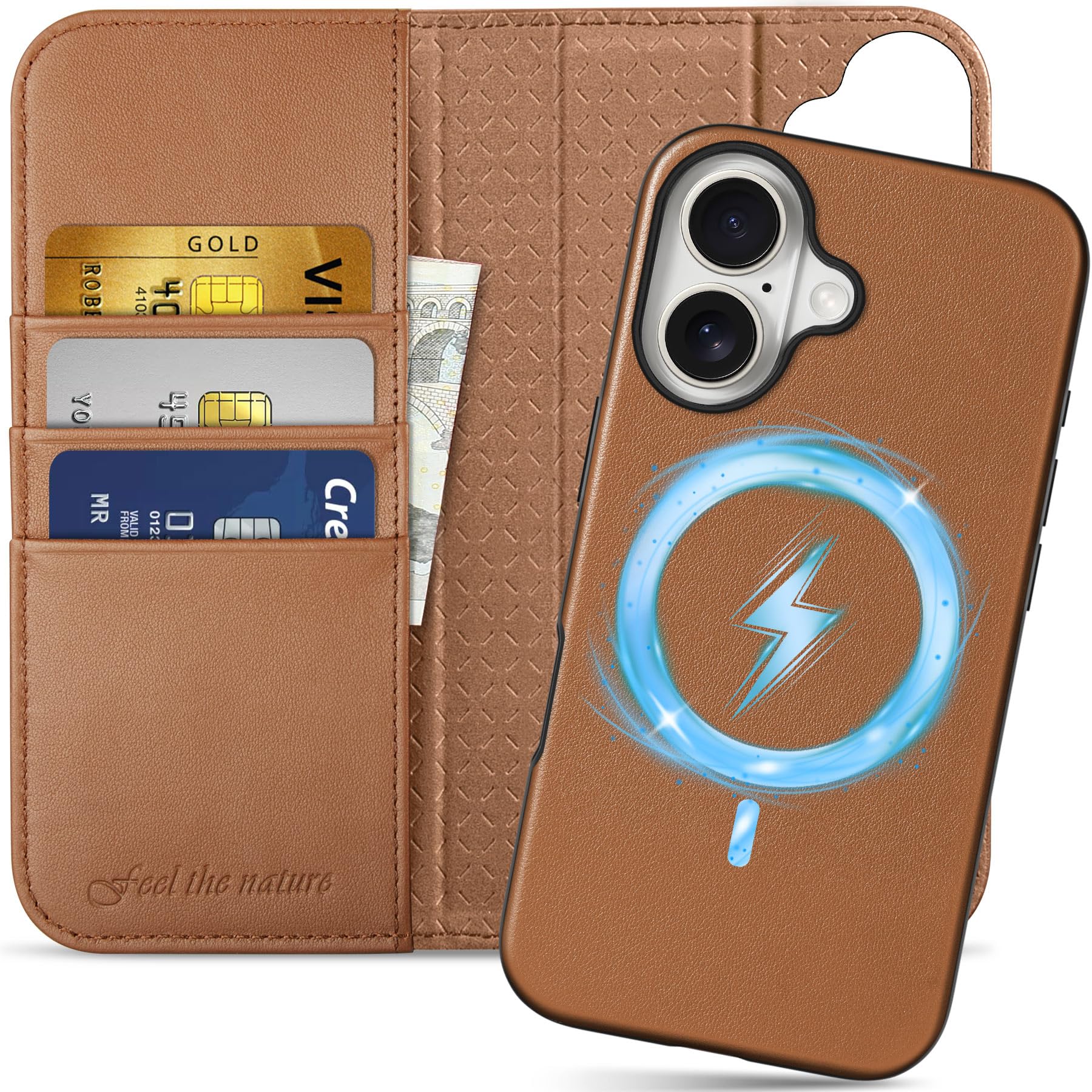 SHIELDON Case for iPhone 16 6.1" 2024