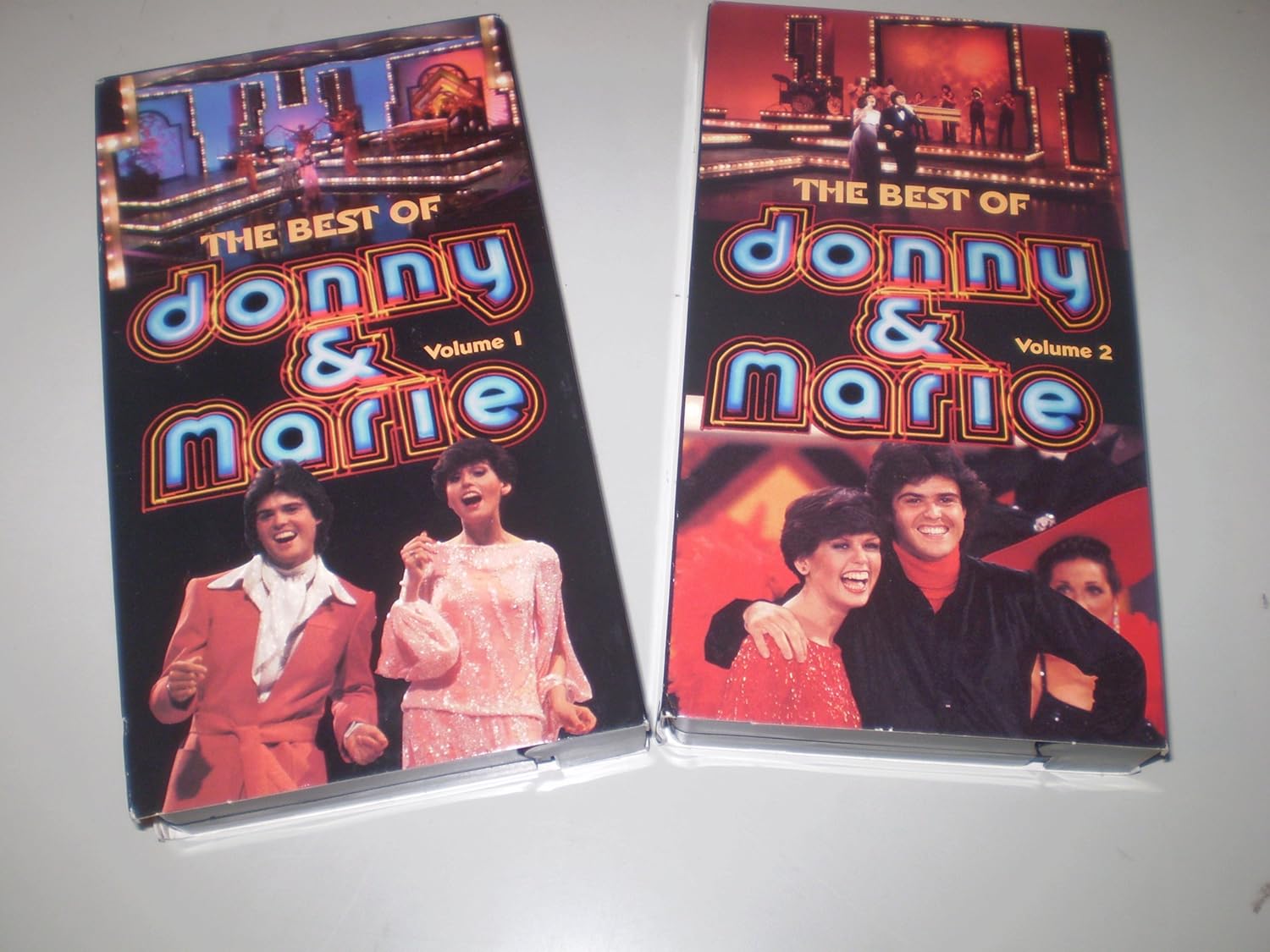 Amazon.com: The Best of Donny & Marie Volume 1 & 2 - 2 VHS : Everything ...