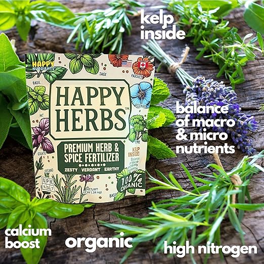 Fertilizante Orgánico para Hierbas Happy Herbs 12 oz miniatura 4