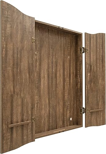 Miniatura 6 de DMI Sports MI Sports - Armario de dardos marrón CricketPro  Diseñado para dianas electrónicas Arachnid de 15.5 pulgadas CricketPro 900, 800, 750,