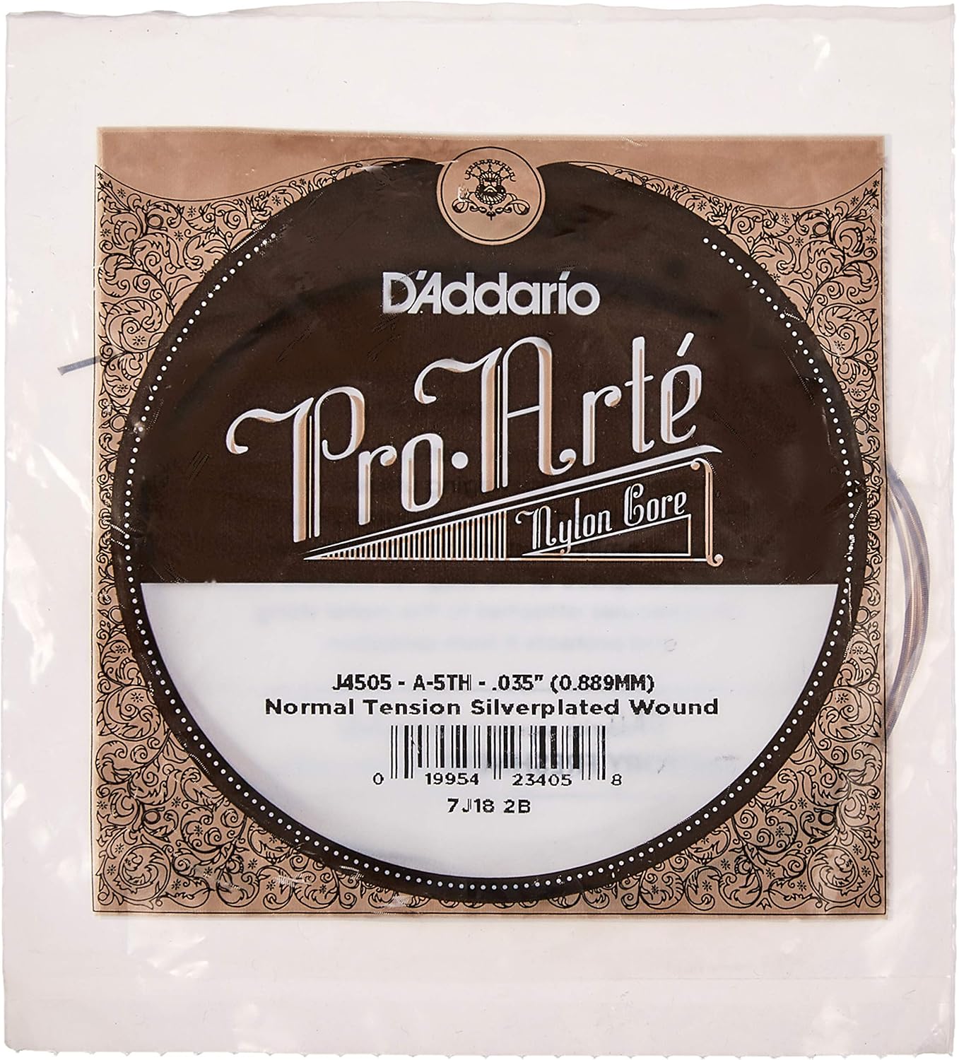 Corda Per Chitarra Classica D'Addario J4505 Pro-Arte - Tensione Normale, Quinta Corda - Foto 3