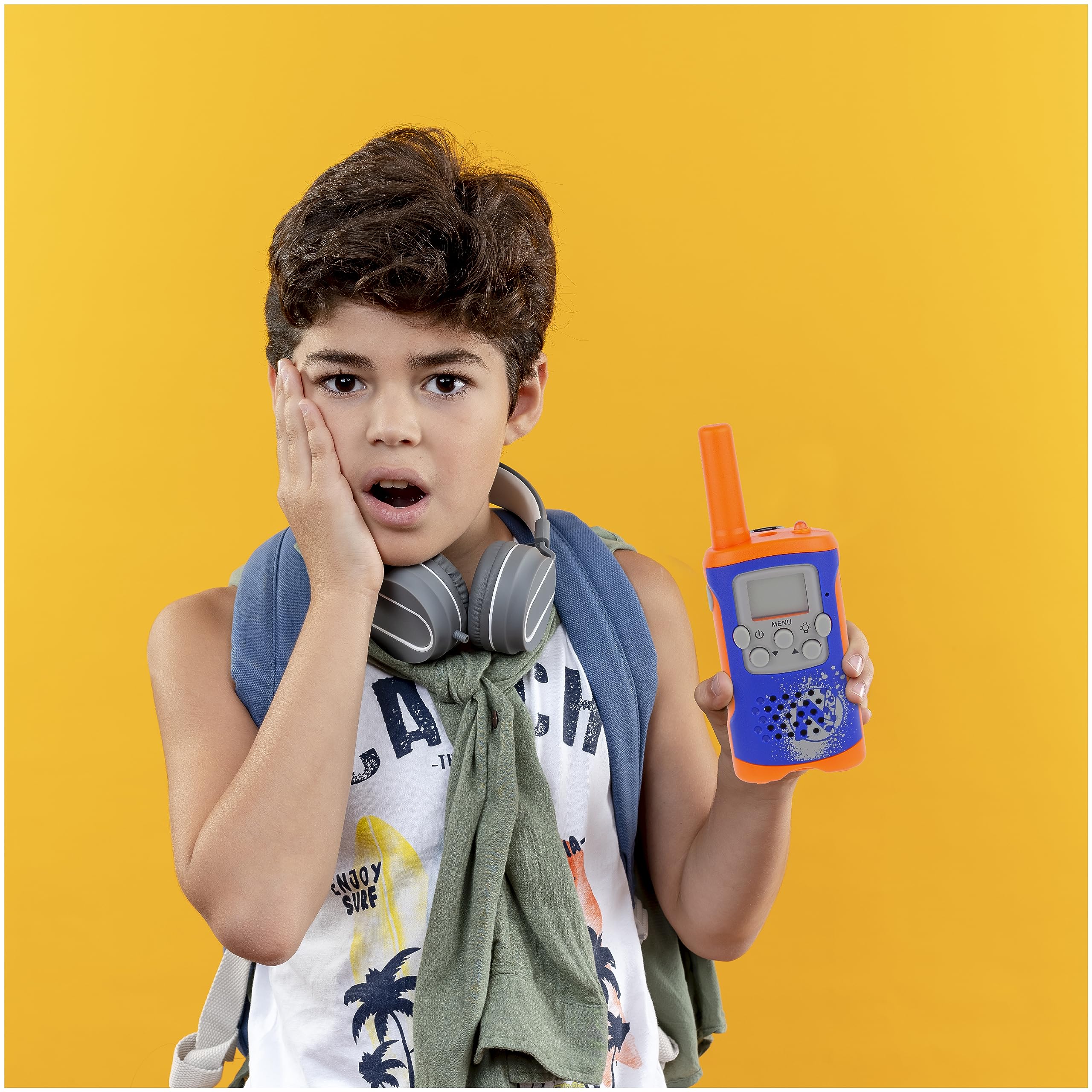 Amazon.com: NERF 10 Mile Walkie Talkies Set 37756 | Delivers