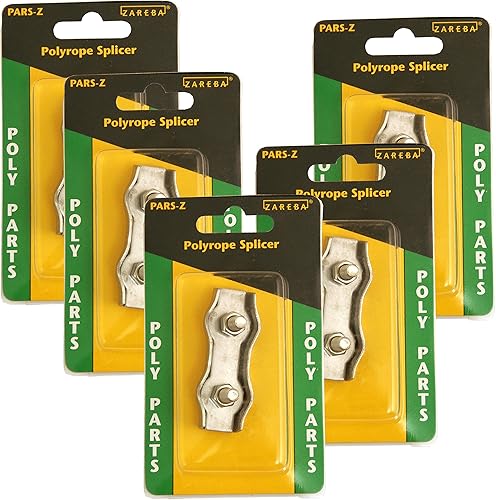 Safer Brand Zareba PARS-Z - Conector de cuerda de polietileno, paquete de 5