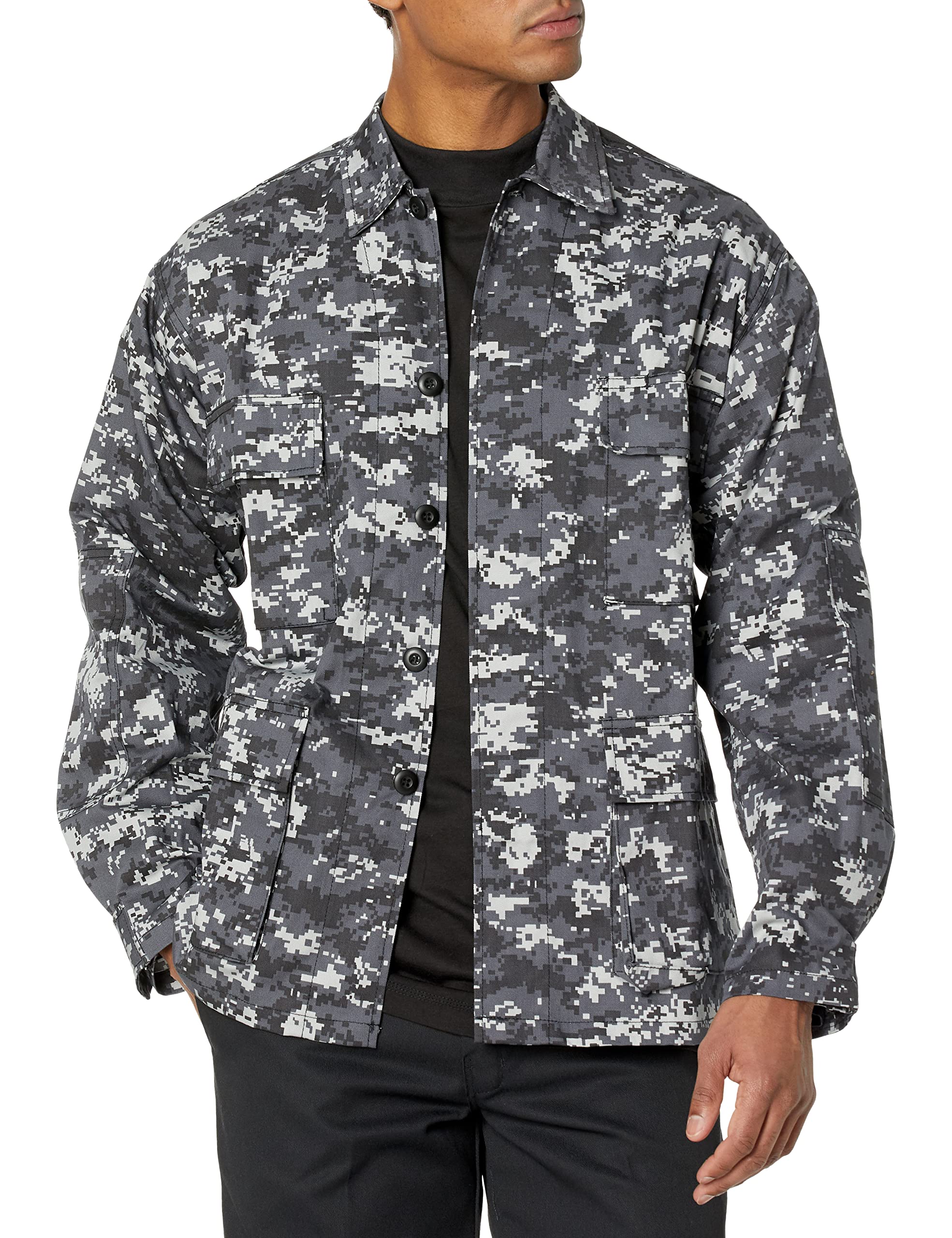 BACKBONE Men's Camouflage BDU Shirt