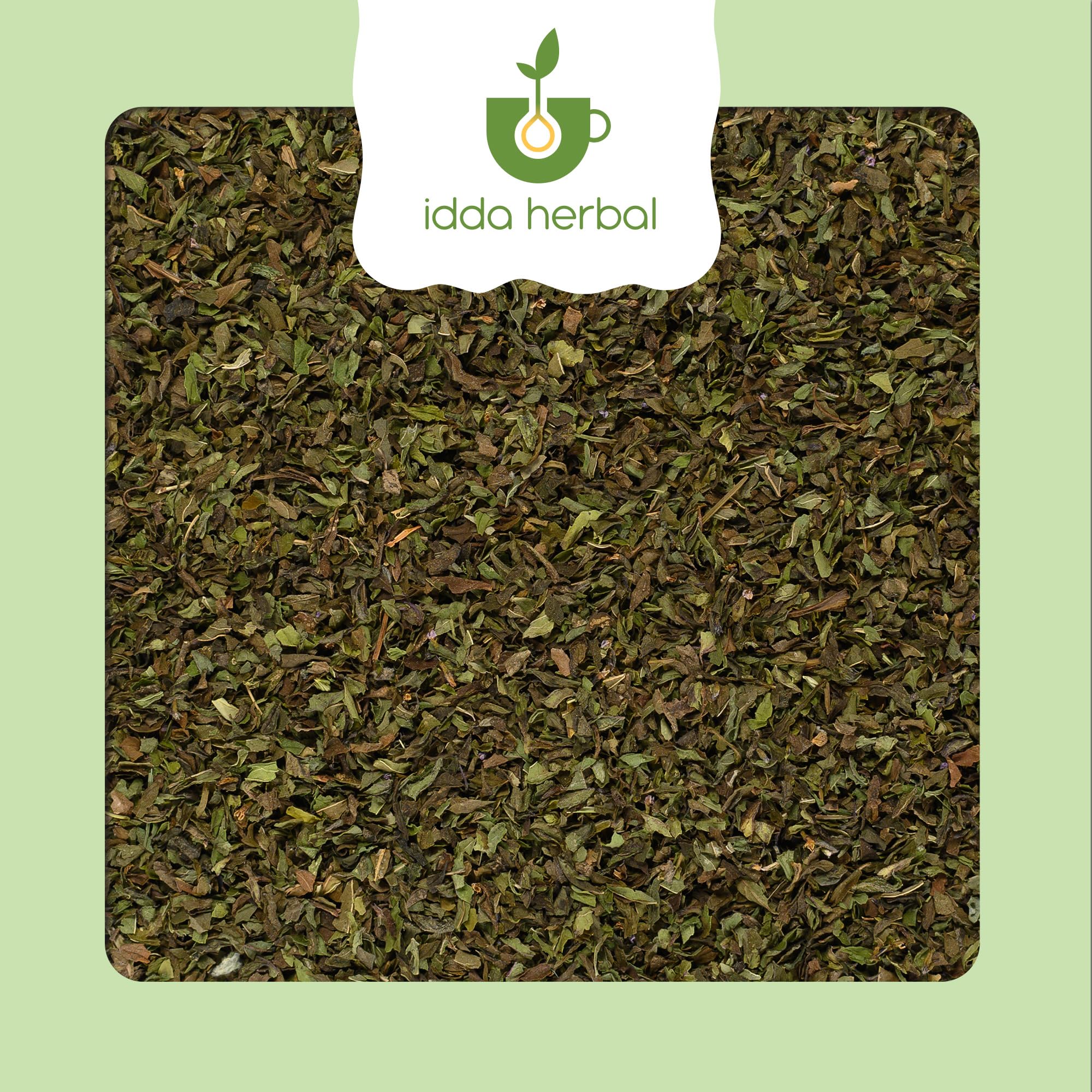 IDDA Herbal Herbata z Mięty Pieprzowej 250g, Suszone Liście Mięty Pieprzowej, Mentha Piperita