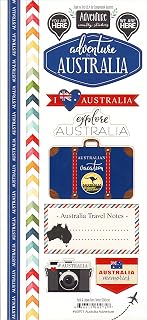 Australia Adventure Cardstock Scrapbook Stickers (60971)