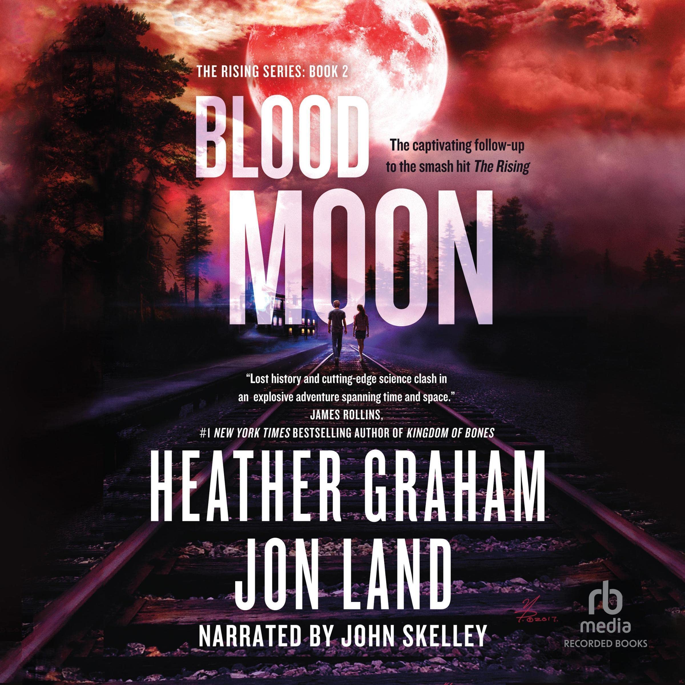 Cover art for Blood Moon: The Rising, Book 2