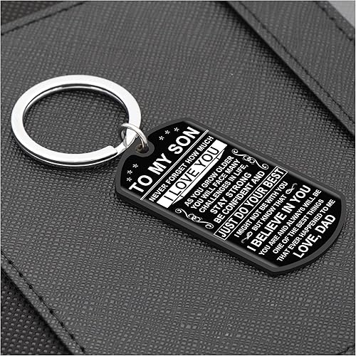 Miniatura 3 de Regalos inspiradores para hijo, regalos de graduación, llavero para adolescentes, niños, regalos de cumpleaños, regalo del día de la madre, regalo