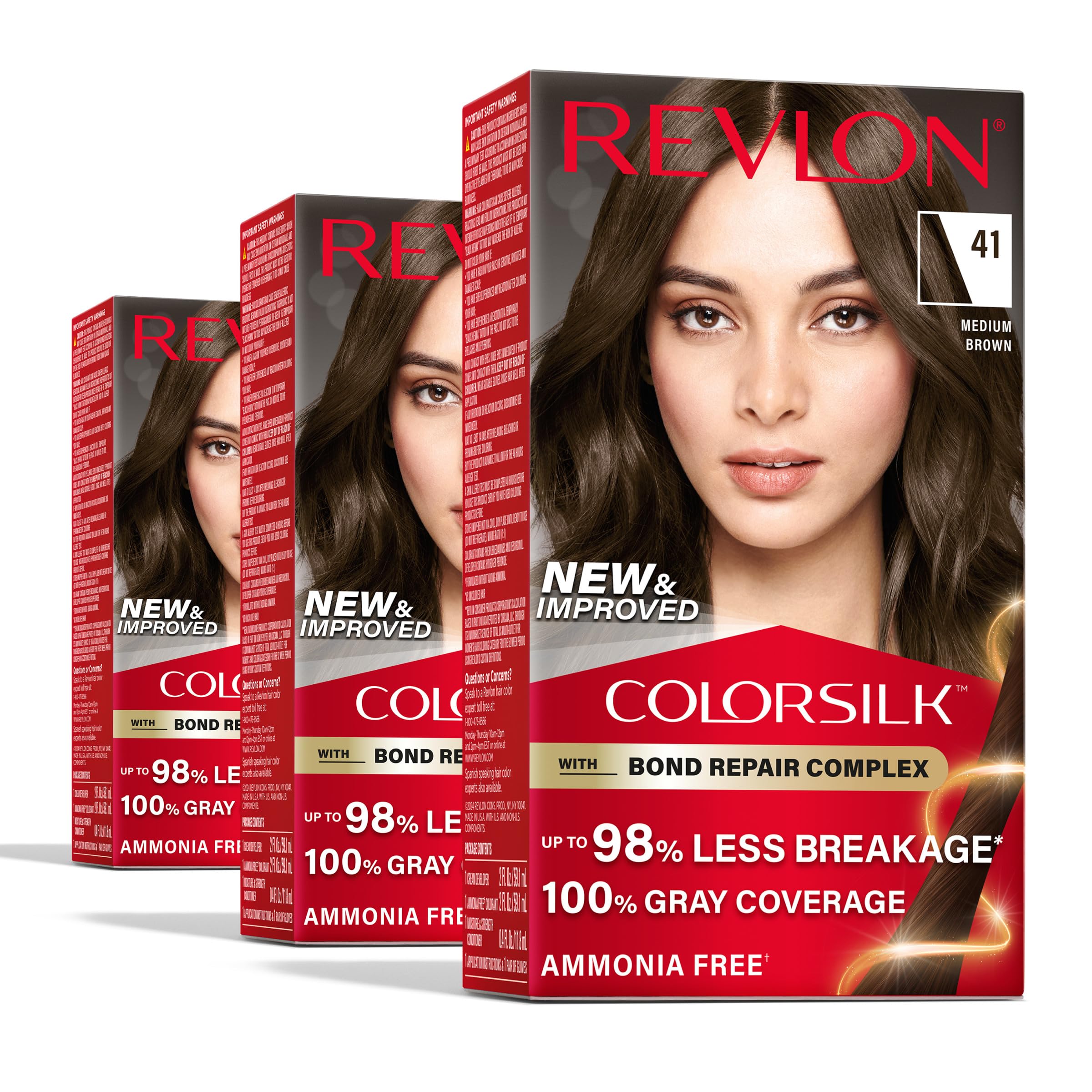 Revlon ColorSilk 41 Medium Brown