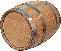 Thousand Oaks Barrel 2.5 Gallon Heritage Series Oak Aging Barrel - 10L American Oak for Whiskey, Bourbon, Wine, Mead (Stand, Spigot)
