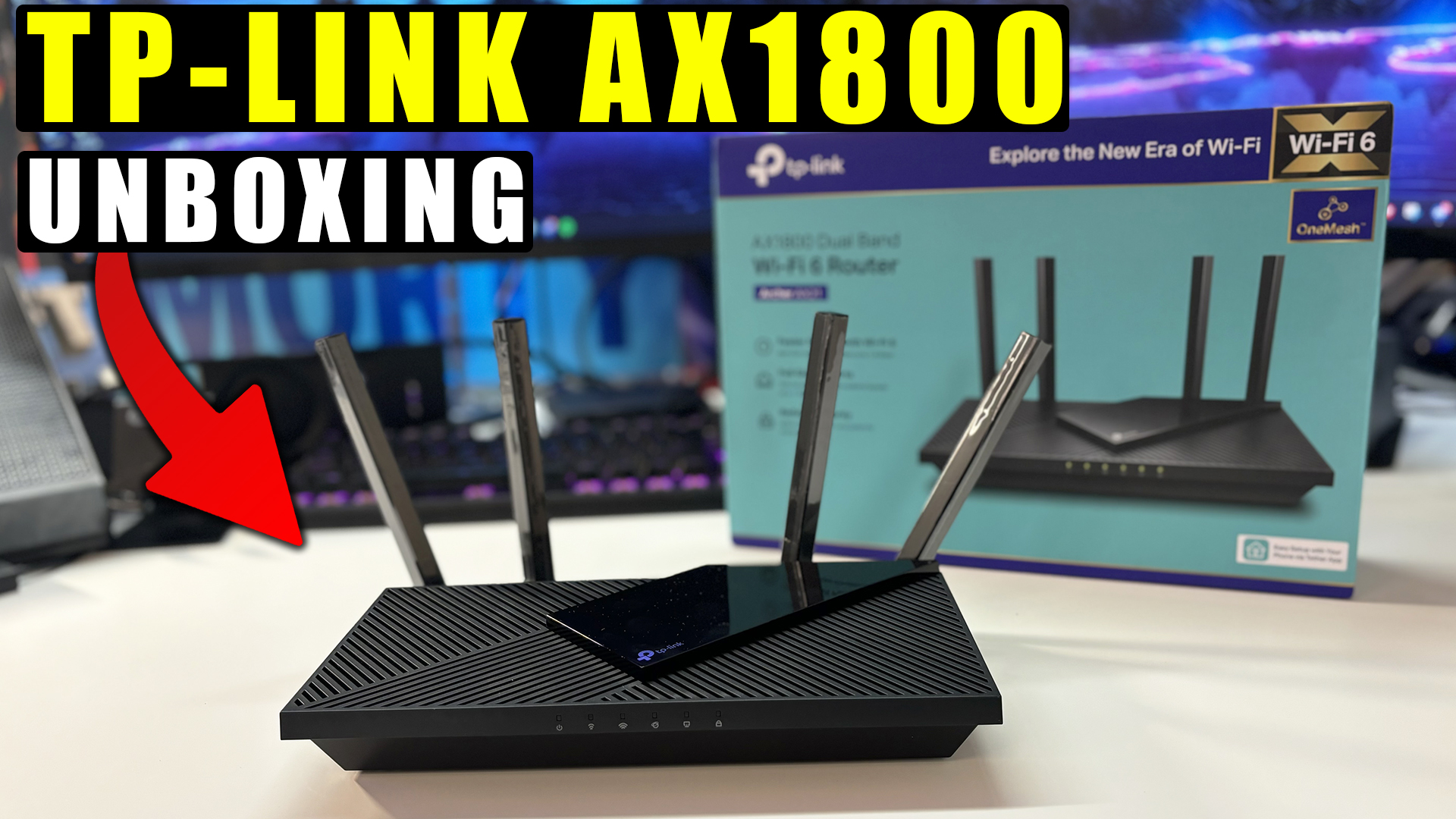 Watch TP-Link AX1800 Router Unboxing! on Amazon Live