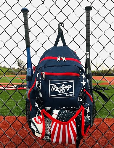 Miniatura 5 de Rawlings  Mochila para equipo Remix  T-Ball & béisbolsóftbol juvenil  EE.UU.