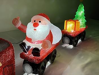 Amazon.co.jp: 機関車サンタ(3両セット)サンタトレイン 全長100cm Amazon.co.jp: 機関車サンタ(3両セット)サンタトレイン 全長100cm