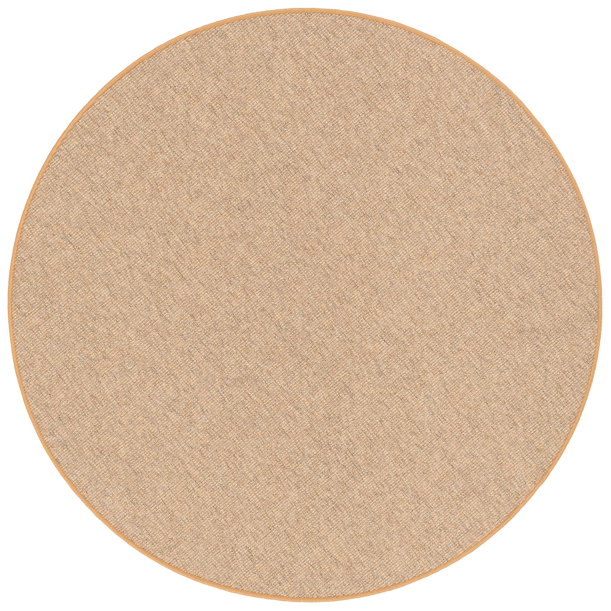 Snapstyle Natur Sisal-Optik Teppich Taff Nuss Rund 7 Größen