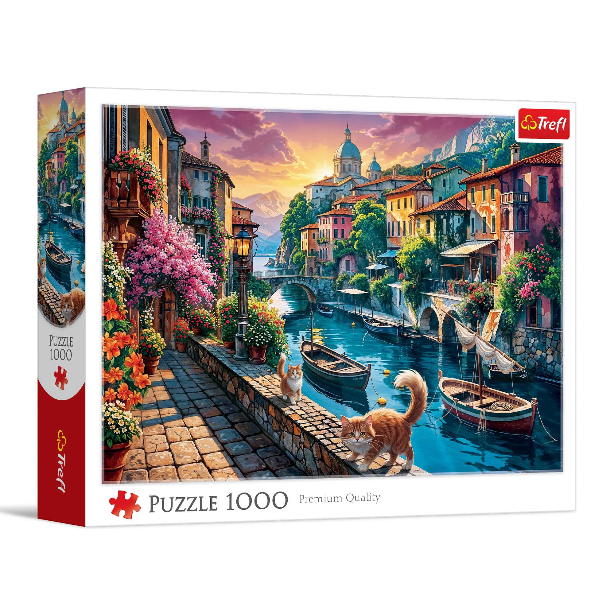 Trefl Italian Holidays - 1000 Piece Puzzle 26.9"x18.9"