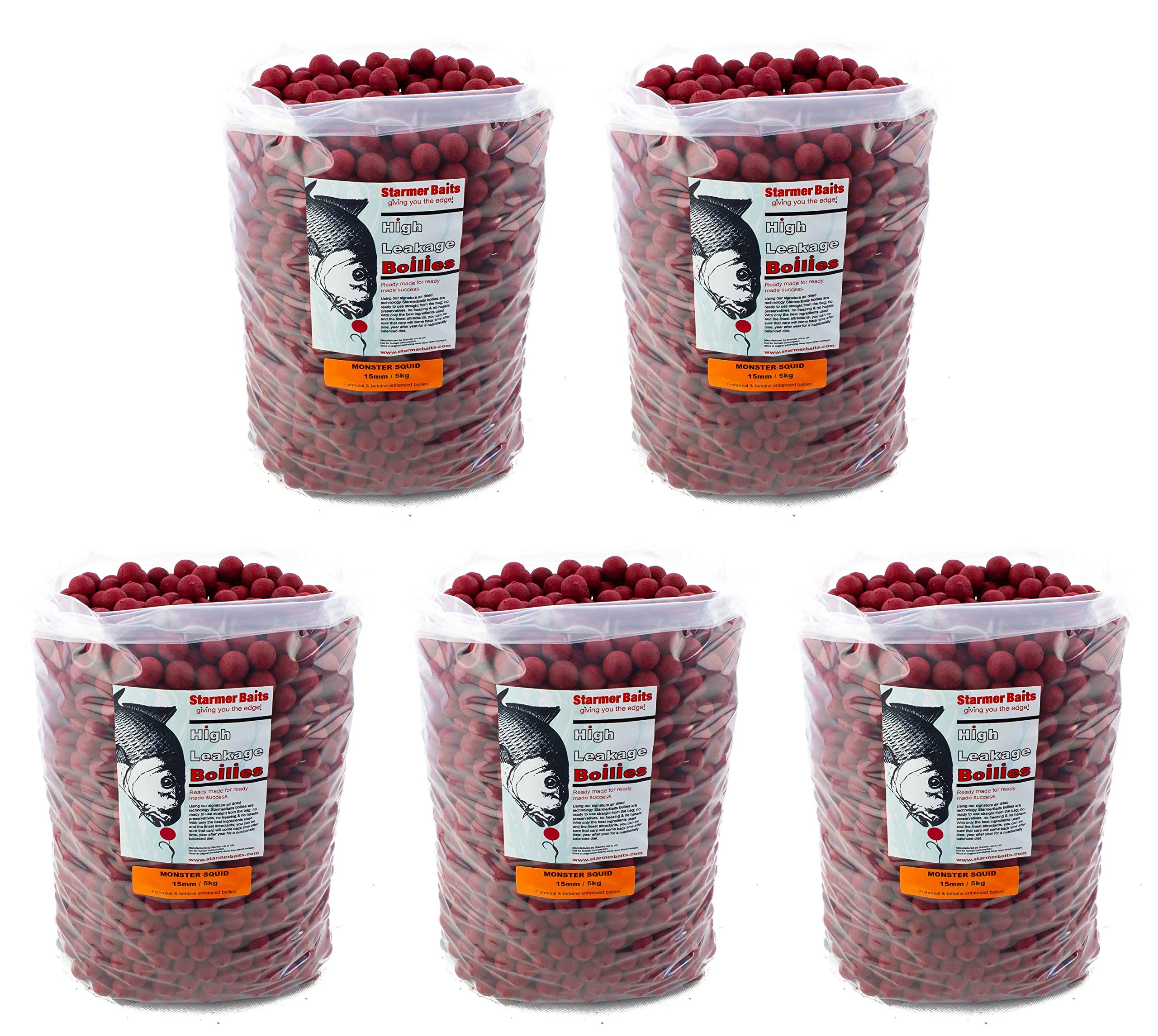 starmerbaits Monster squid boilies / 15mm / 25kg