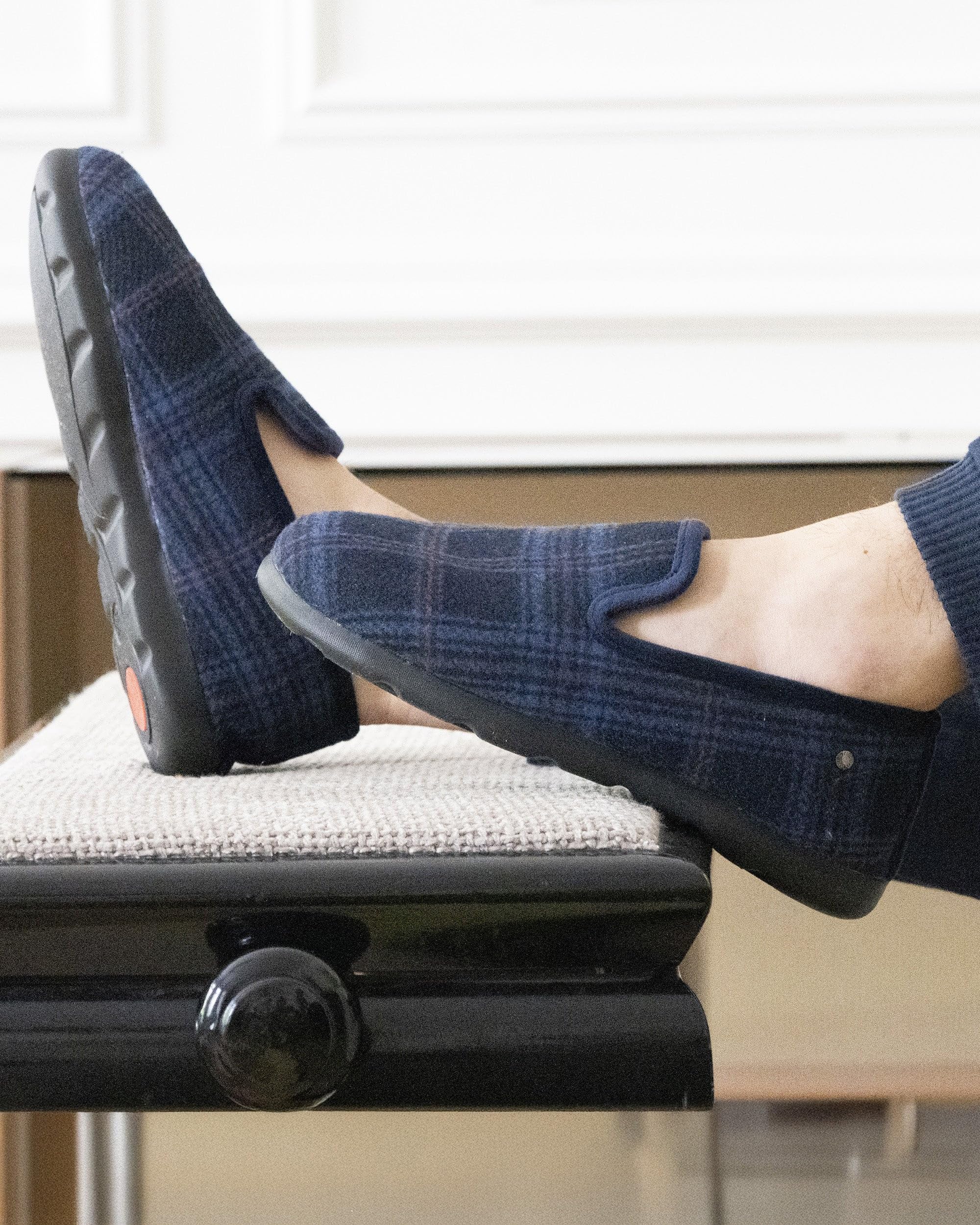 Isotoner Chaussons Charentaises homme semelle ergo confort