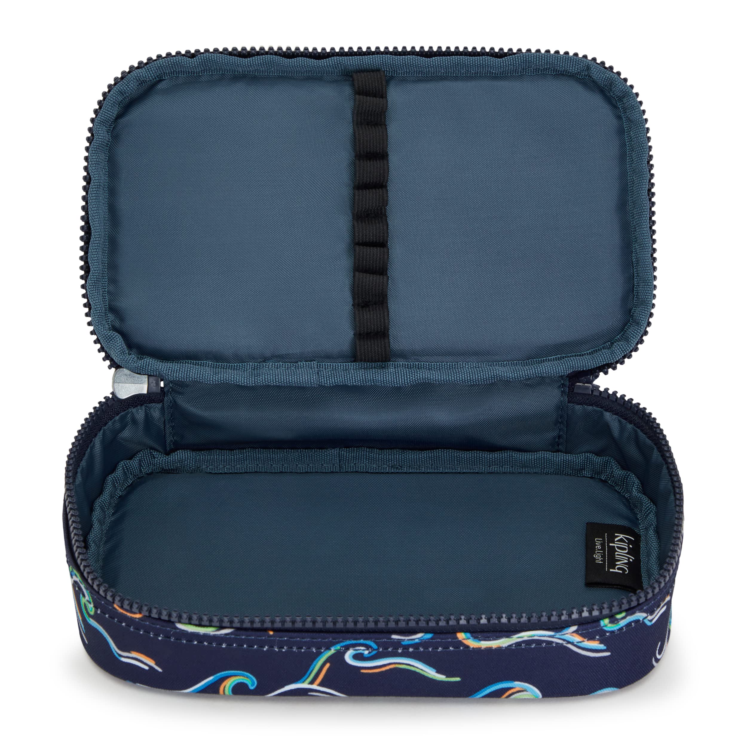 Kipling 50 PENS, Pencil Case Holds Up To 50 Pens,21 cm, 1 L, Fun Ocean Prt - Image 3