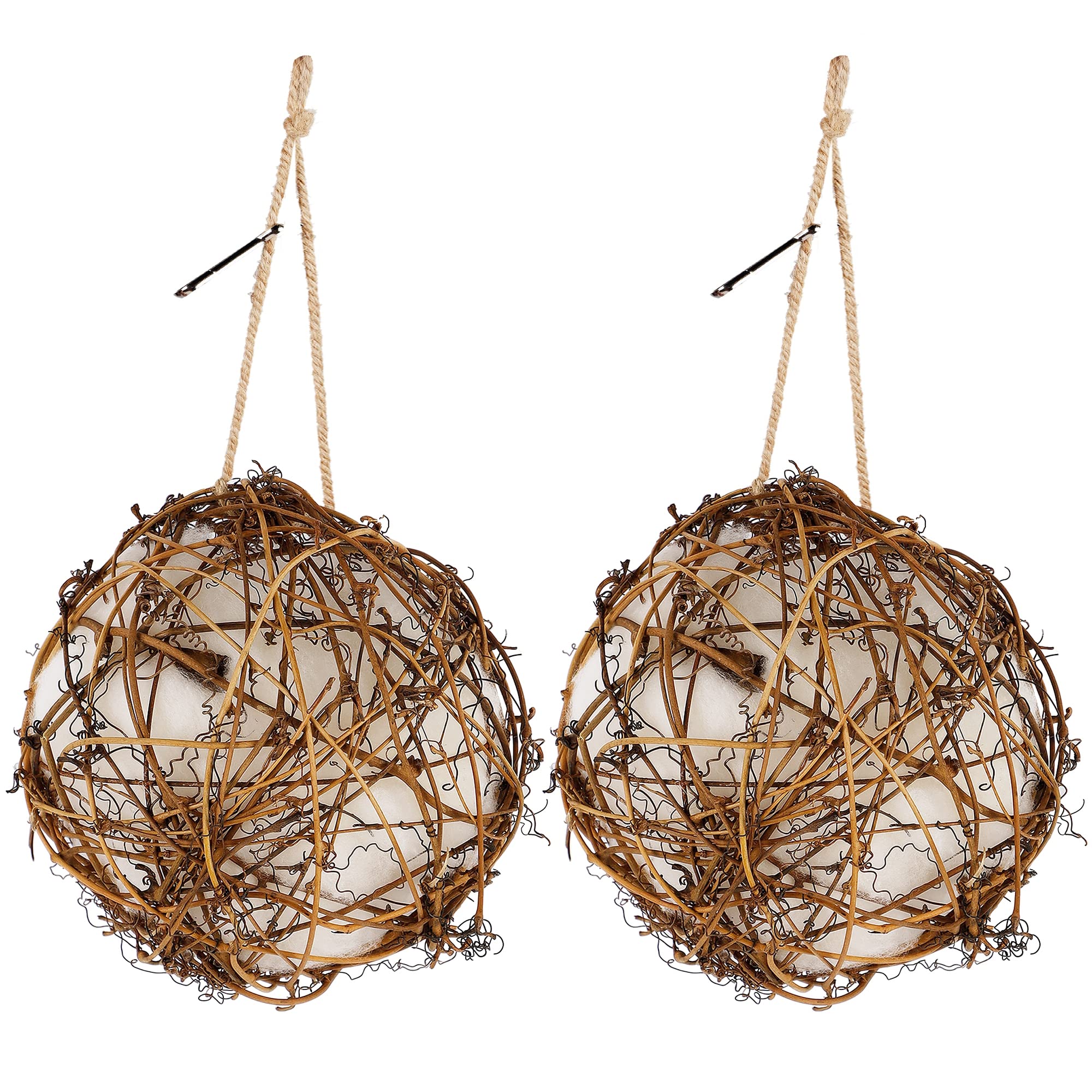 Buy Glory Island Large 6 Inch Set of 2 Bird Nesters, Hummingbird House
