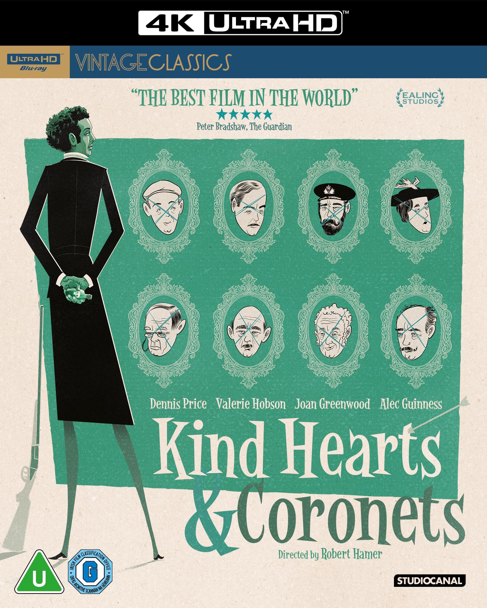 Kind Hearts and Coronets (Vintage Classics) [Blu-ray] [Region A]