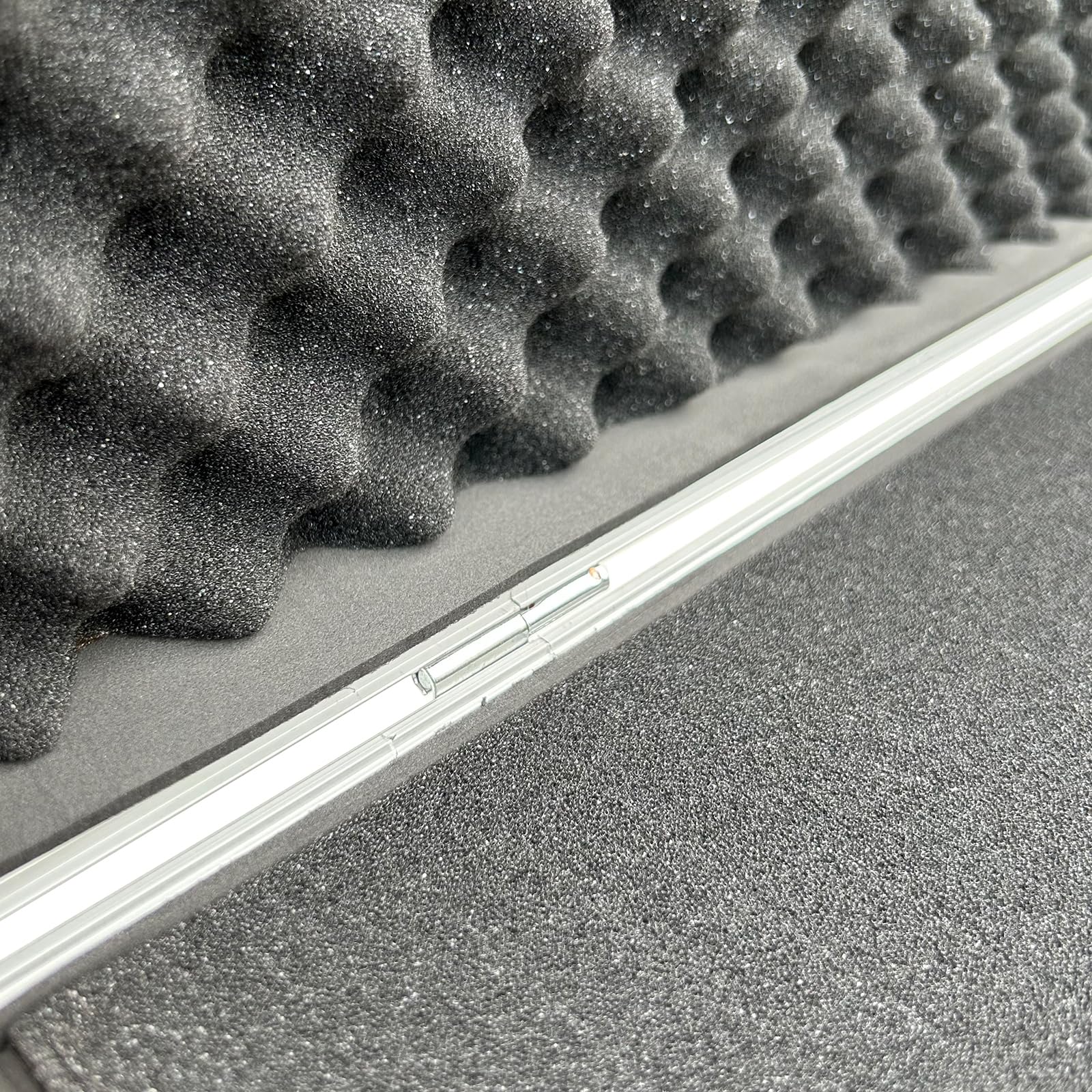Alubox - Maletín de aluminio Silber Koffer para herramientas vacío 20 x 20 x 40/60/80/100/115 cm (100 cm)