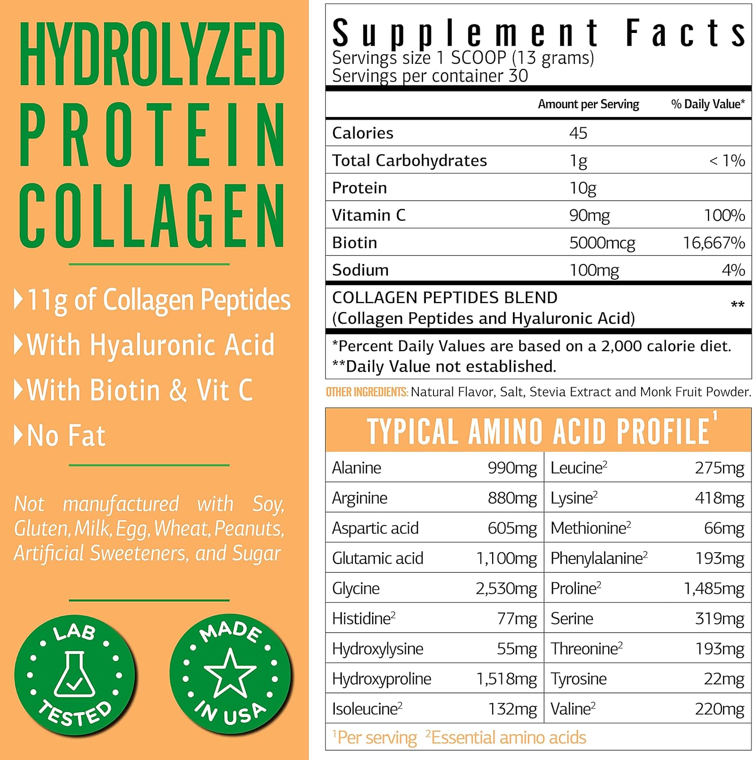 Colágeno Vegano Avanzado | 180 Cápsulas | Suplemento De Colágeno