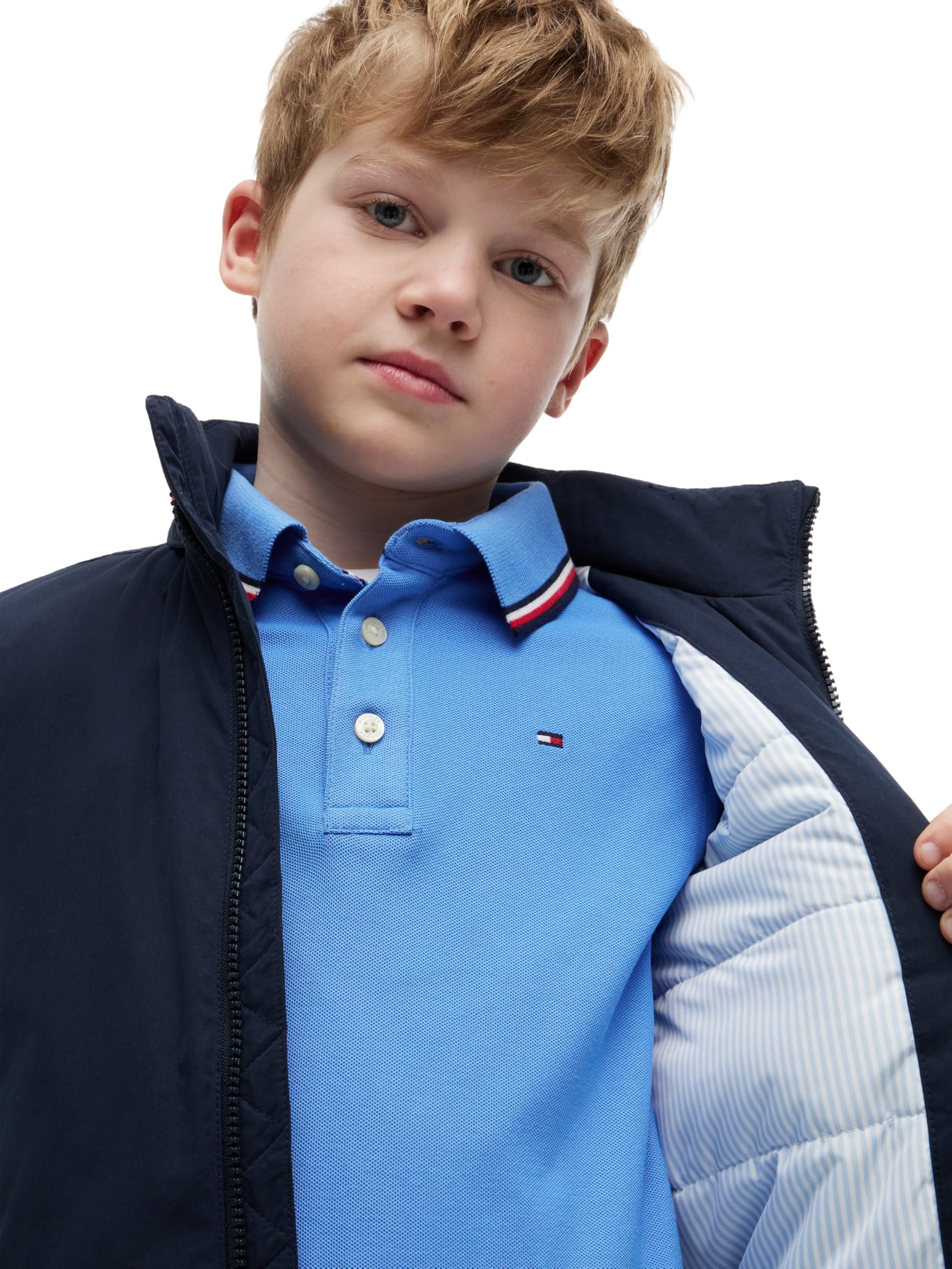 Tommy Hilfiger Jungen Heritage Essential Padded Jacket Kb0kb10451 Andere Jacken (1er Pack)