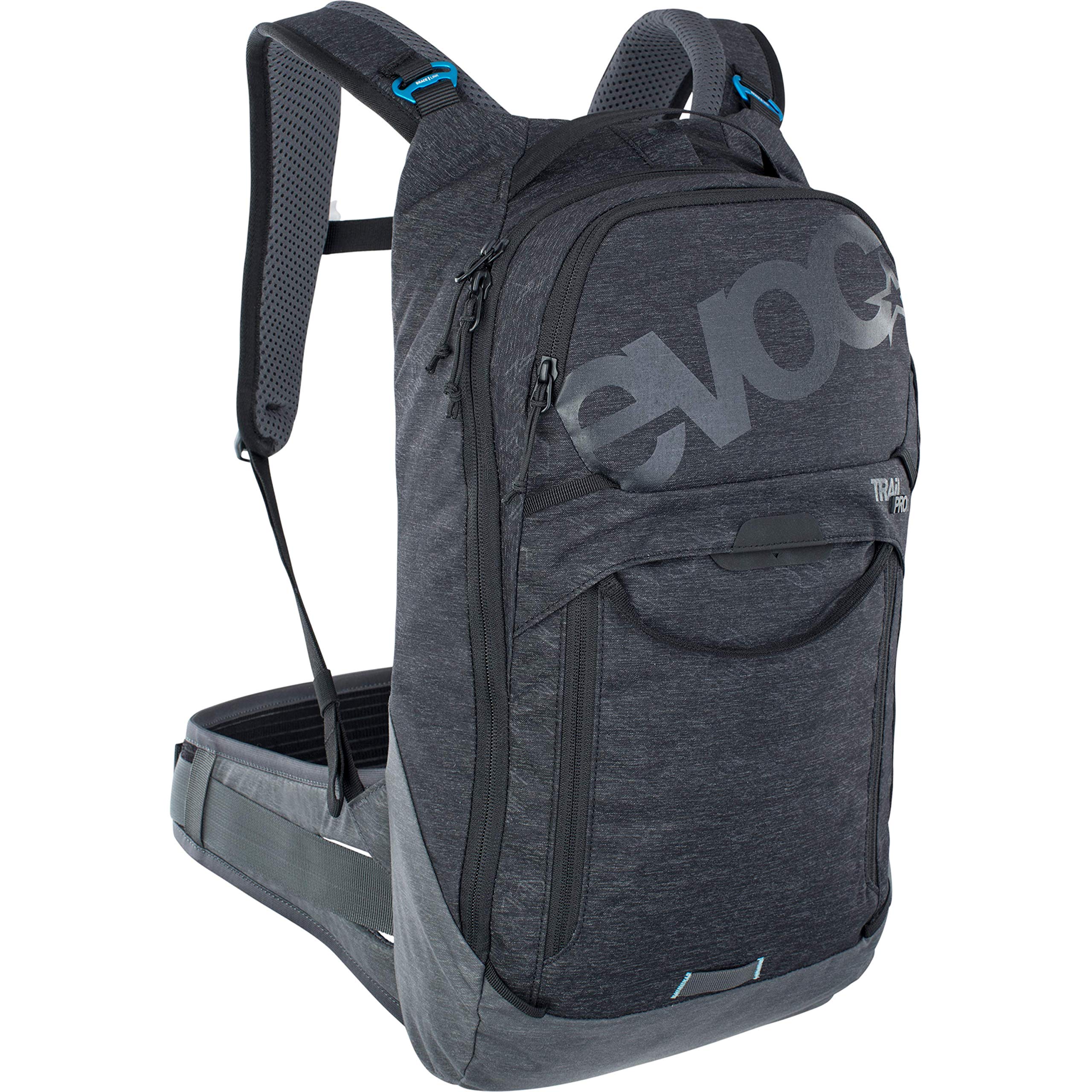 Evoc Trail Pro 10 - Zaino per mountain bike, unisex, taglia S/M, colore: Nero/Grigio