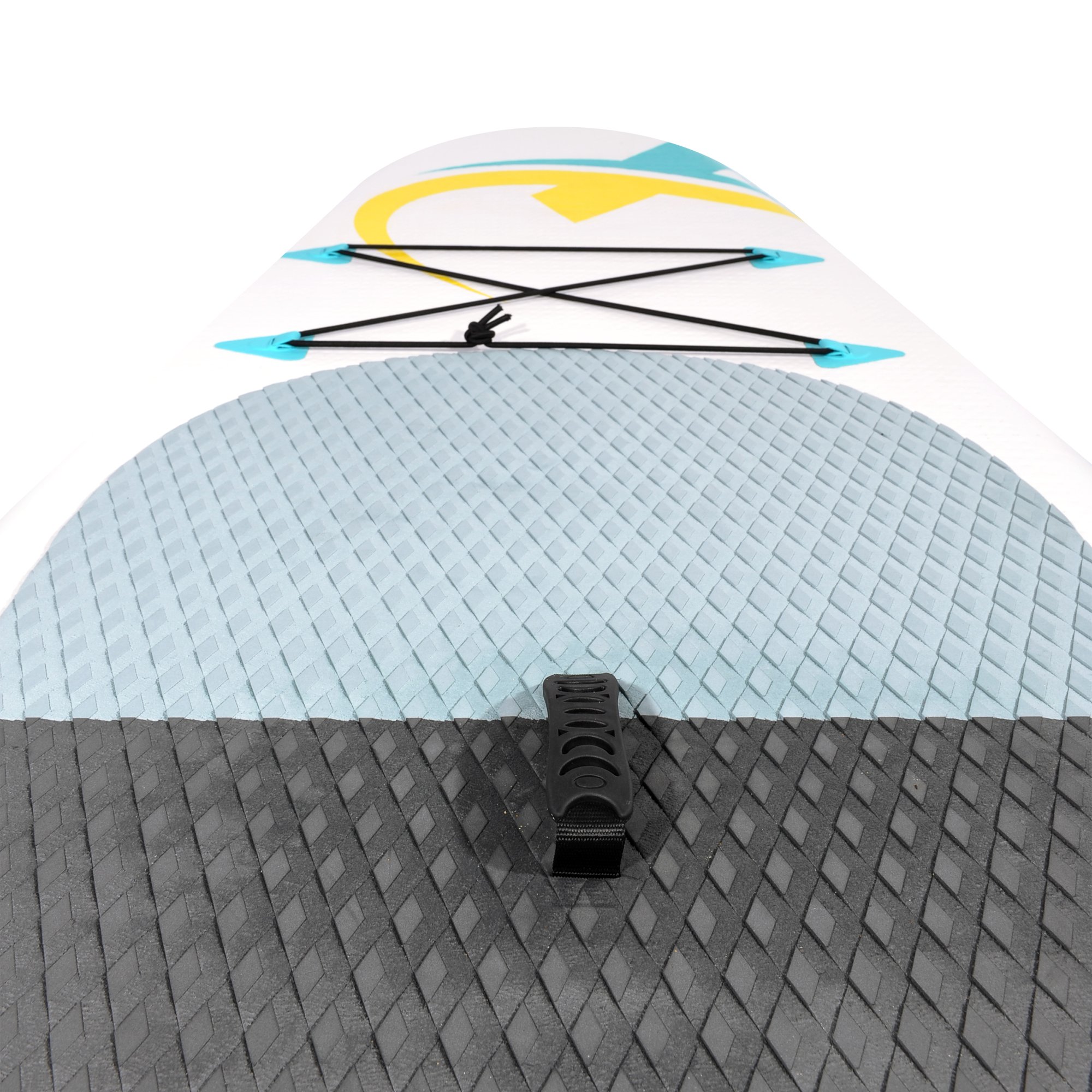 NEMAXX Stand Up Paddle Board (SUP), nadmuchiwana i łatwa do przenoszenia – w zestawie torba, wiosło, płetwa, pompka powietrza, zestaw naprawczy