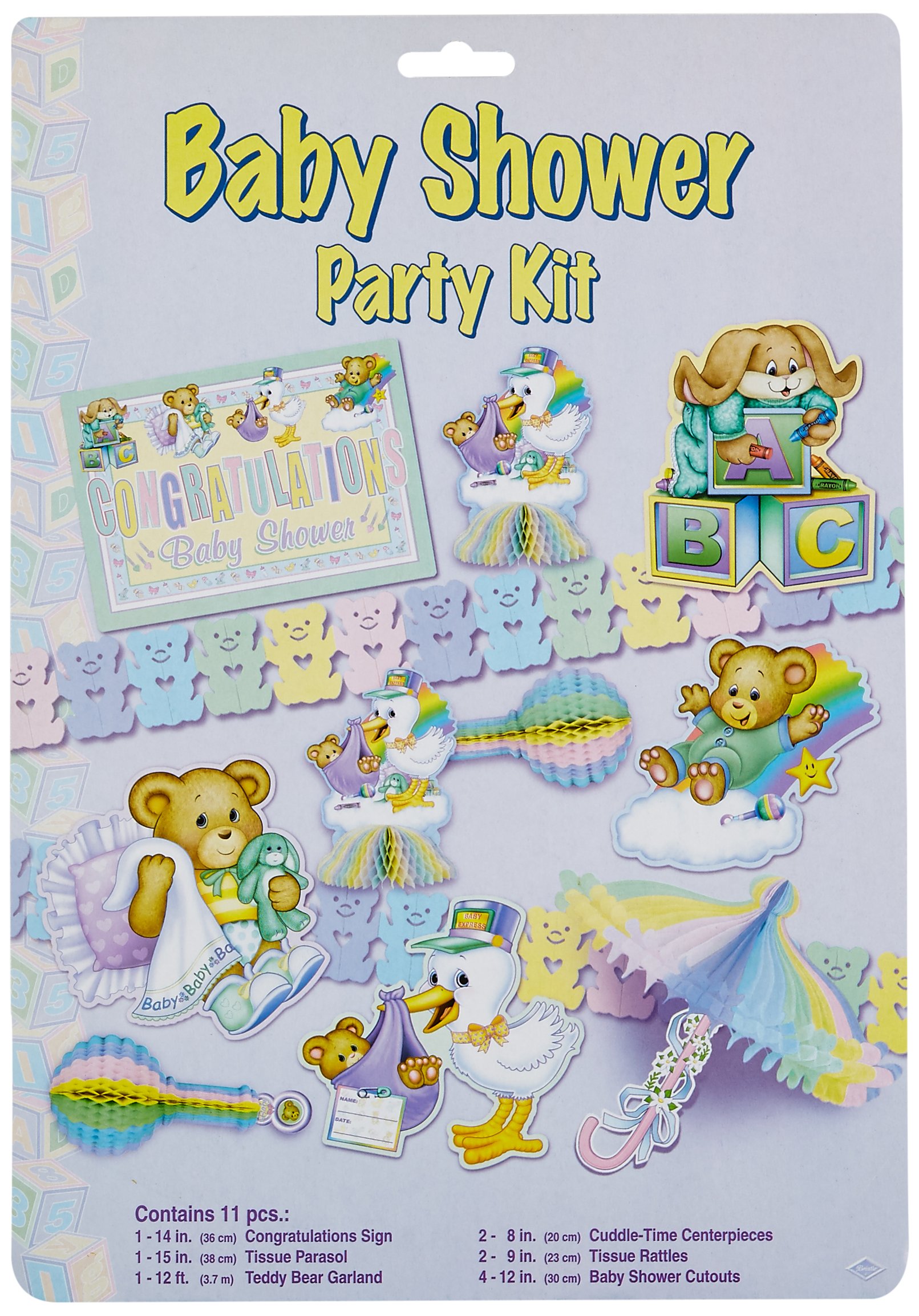 Beistle 11-Pack Cuddle-Time Party Kit