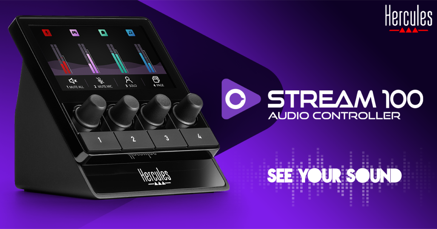 配信機器・PA機器・レコーディング機器 Hercules Stream 100 Stream