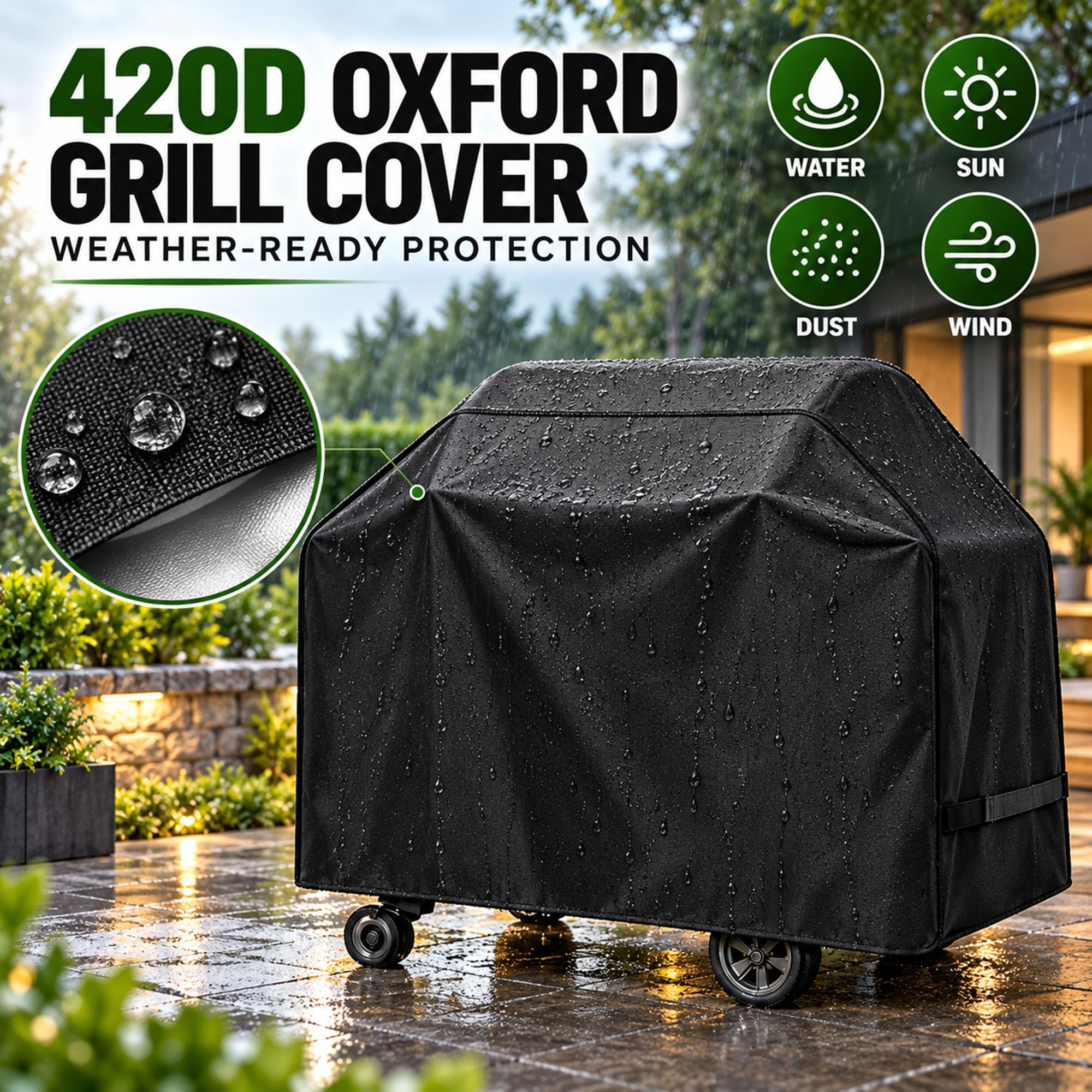 Housse de Barbecue pour Royal Gourmet GA4402S 2019-2024