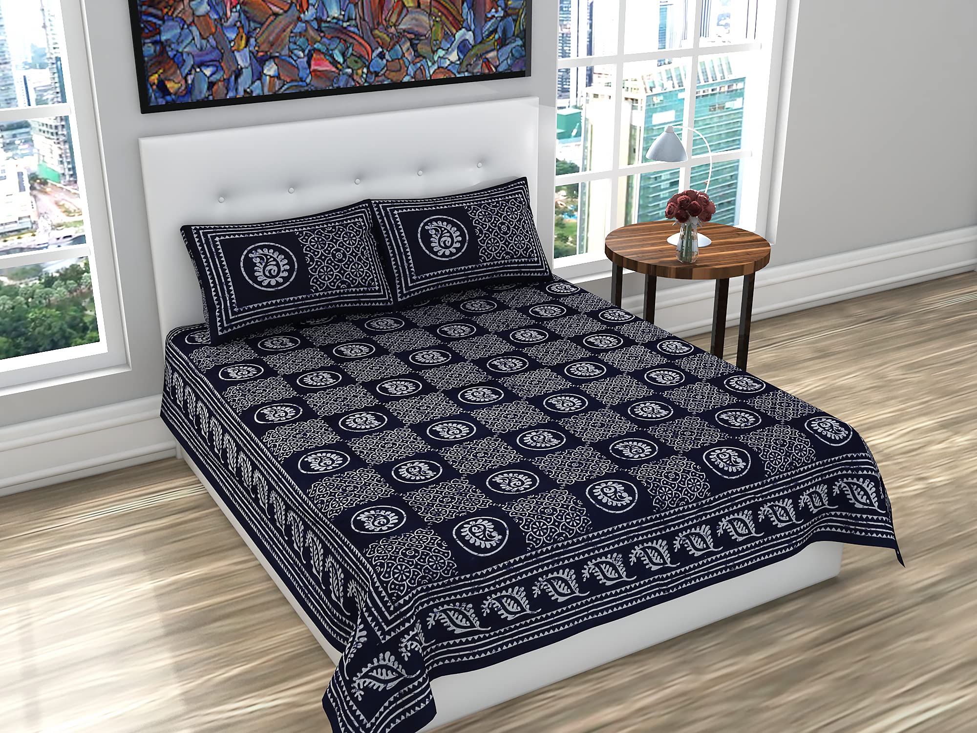 Matrix King Pillow Covers RED FLORAL MATRIX KING KING SIZE