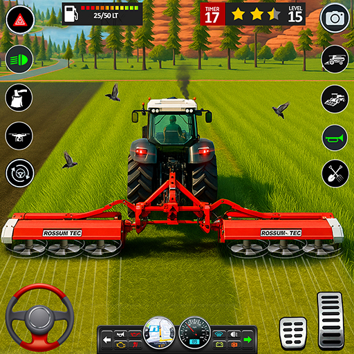 Modern Tractor Farming Games
