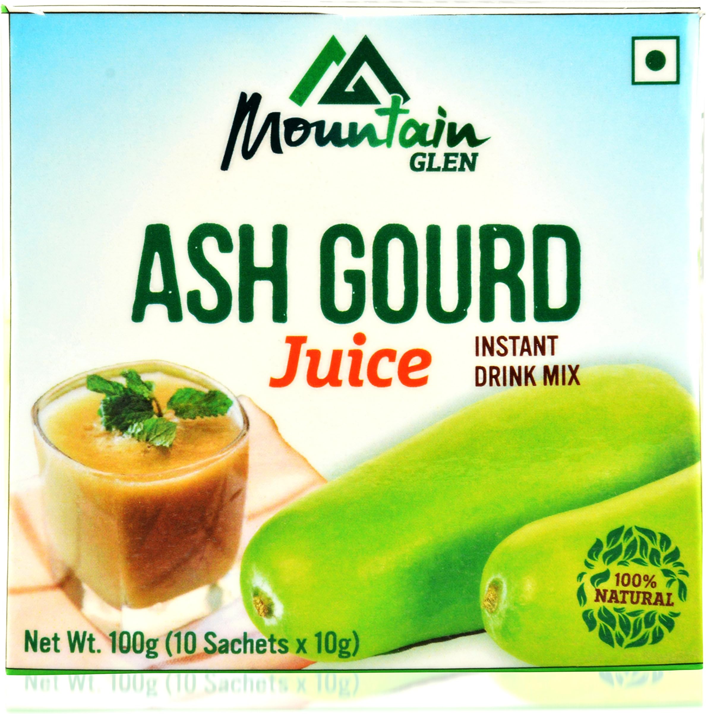 Mountain Glen Ash Gourd Juice - 100 grams (10 Sachets)