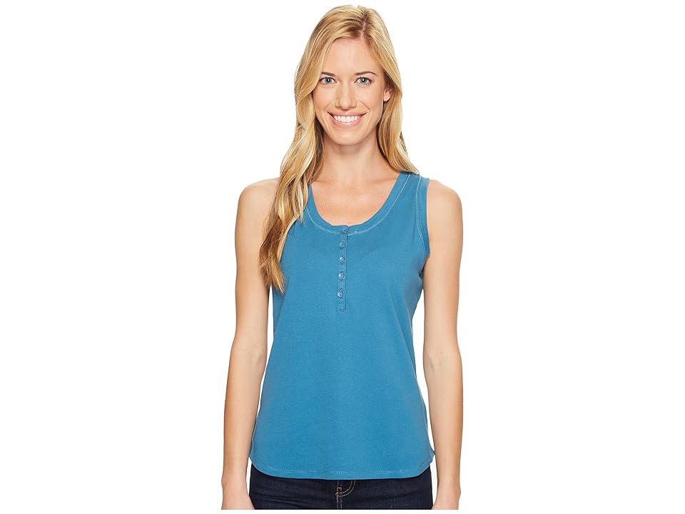 

Royal Robbins Kickback Micro Tank Top (Wave) Women's Sleeveless