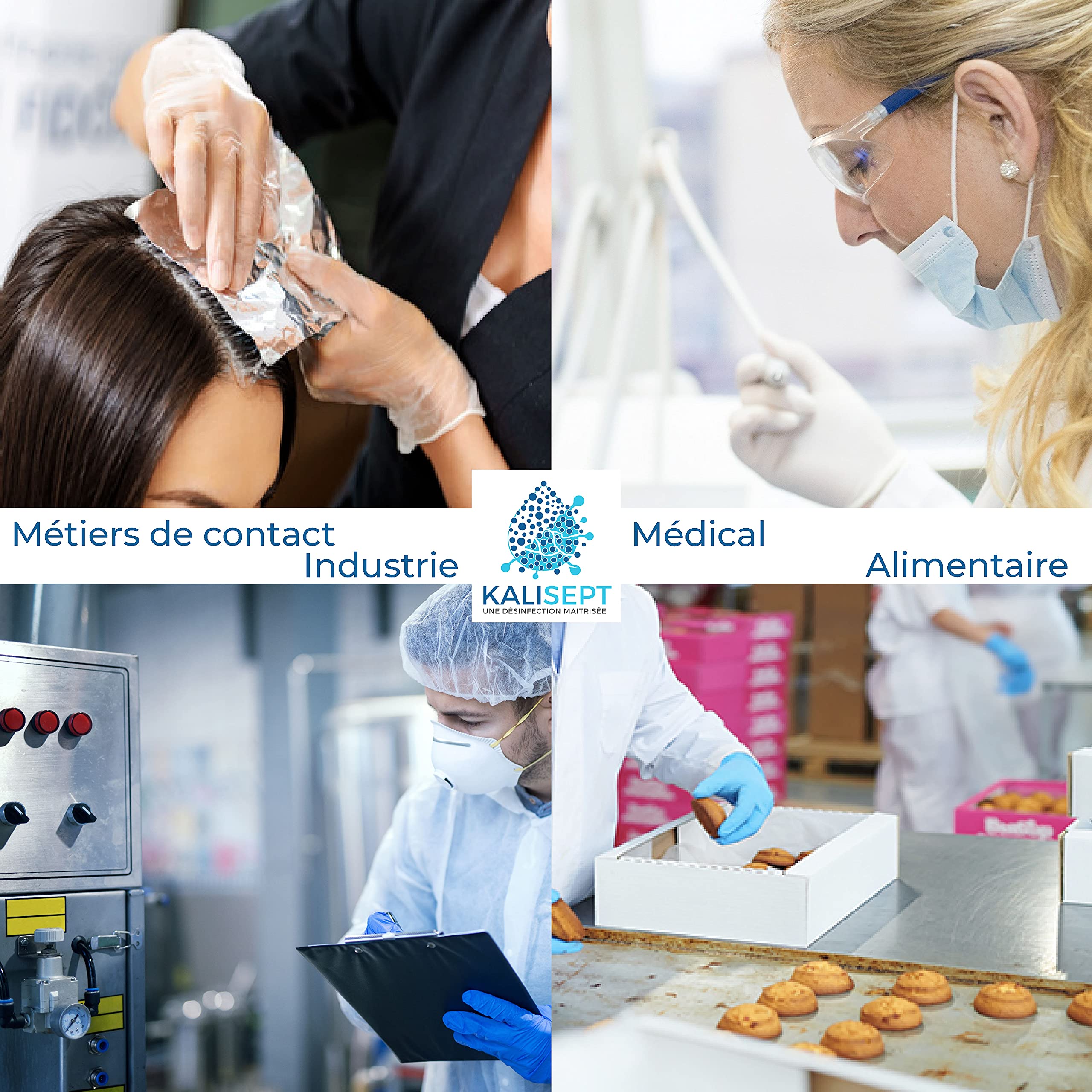 INTCO - 10 cajas de 100 guantes de vinilo médicos e industriales de alta calidad, normas vigentes. (sin polvo)