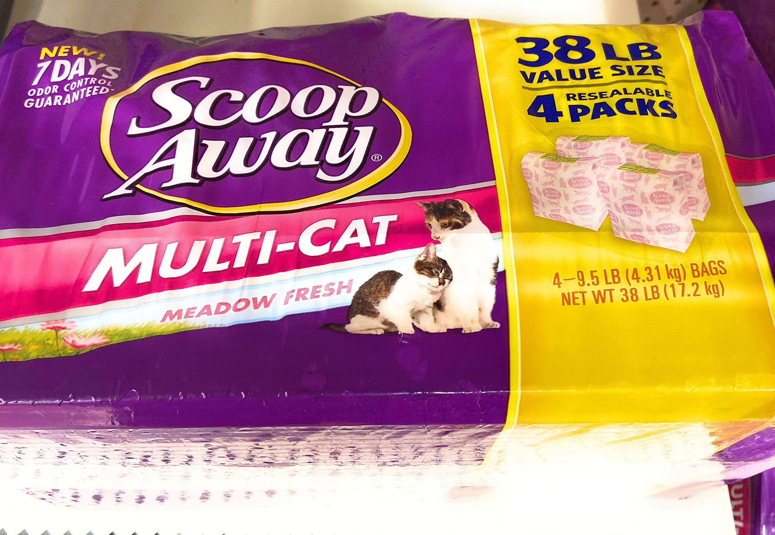 Scoop Away® Multi Cat Clumping Cat Litter, Meadow Fresh
