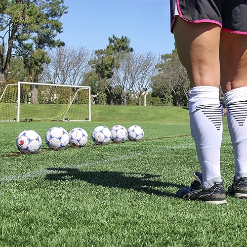 Miniatura 2 de GoSports Premier - Balón de fútbol con bomba premium (un balón o pack de 6 en todos los tamaños), talla 4