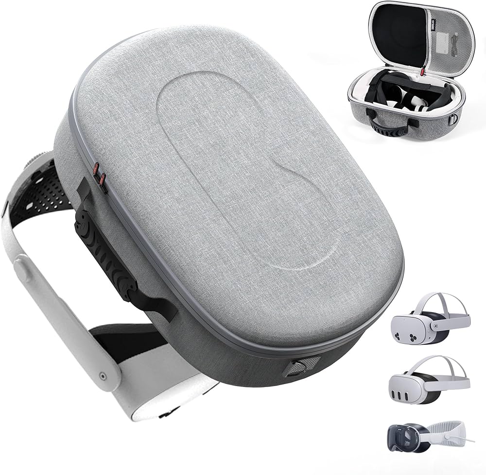 Amazon.com: Hard Carrying Case for Meta Quest 3S/Quest 3/Vision