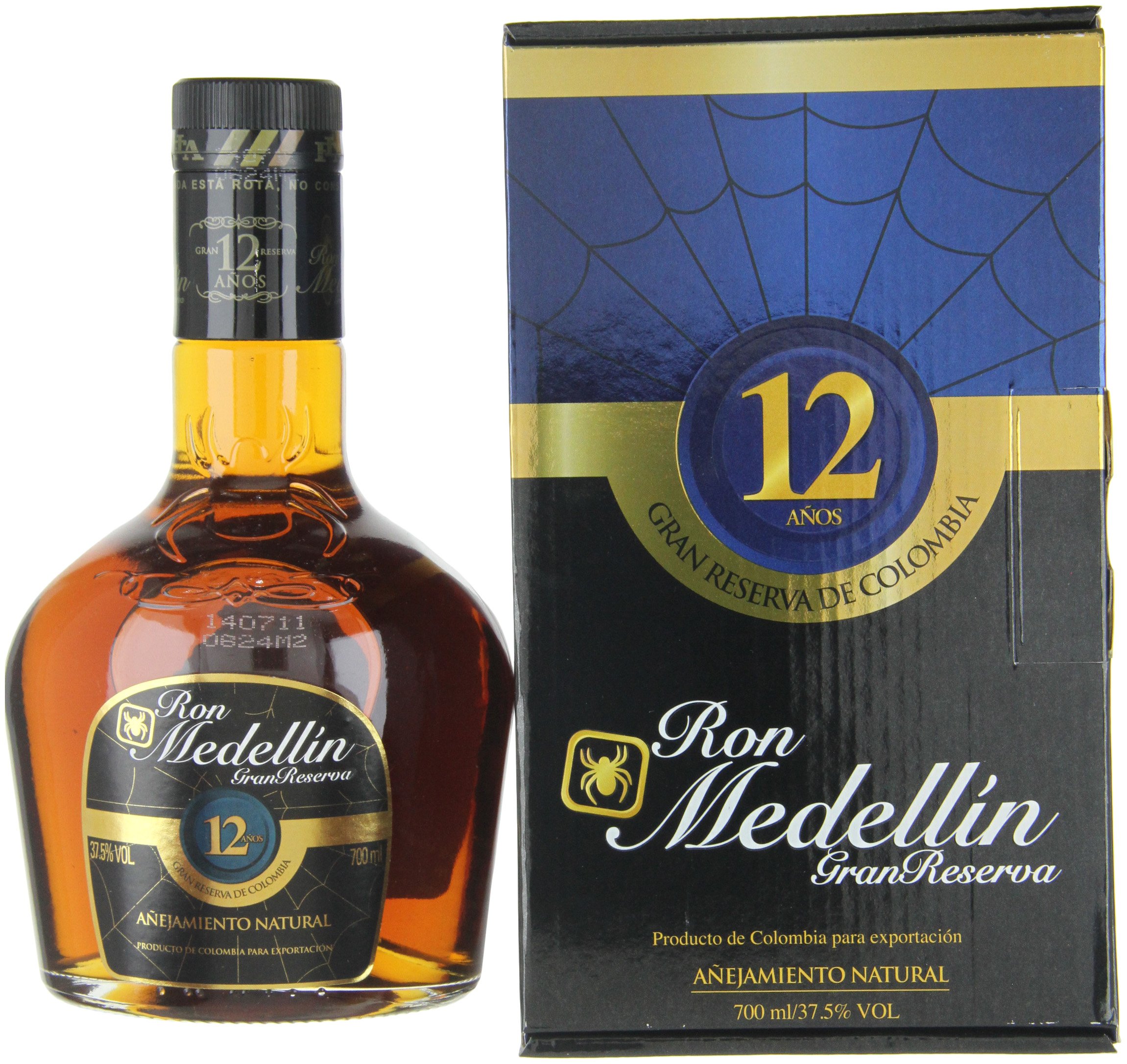 Ron Medellin añejo 12 años (1 x 0,7 l)